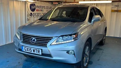 Used Lexus RX450h 298 HP (219 kW) 2014 Silver SUV