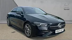Black Used 2024 Mercedes CLA180 Executive Sedan | £27,249 (Fair price)