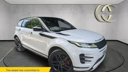Used Land Rover Range Rover evoque First Edition 182 HP (133 kW) 2019 White SUV