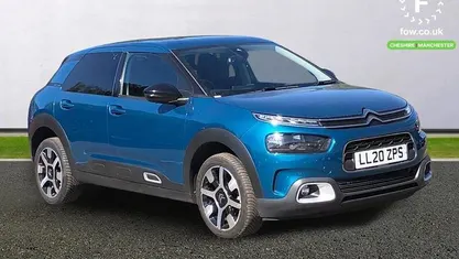 Used Citroën C4 Cactus Flair 110 HP (80 kW) 2020 Blue Hatchback