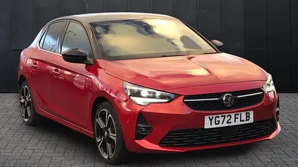 Used Vauxhall Corsa Ultimate 101 HP (74 kW) 2022 Red Hatchback