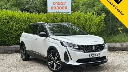 Gebraucht Peugeot 5008 Premium 131 PS (96 kW) 2021 Weiß SUV