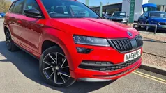 Red Used 2019 Skoda Karoq SportLine SUV | £18,495 (Fair price)