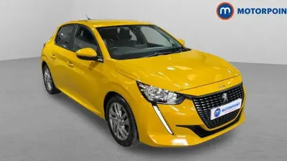 Begagnad Peugeot 208 Active 75 HK (55 kW) 2020 Gul Halvkombi