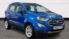 Blue Used 2022 Ford Ecosport Titanium SUV | £13,400 (Fair price)
