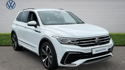 Used VW Tiguan R-line 150 HP (110 kW) 2023 White SUV