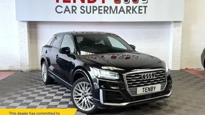 Used Audi Q2 S-Line 150 HP (110 kW) 2017 Black SUV