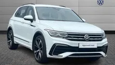 White Used 2021 VW Tiguan R-line SUV | £23,990 (Fair price)