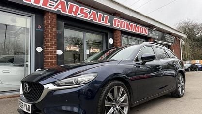 Begagnad Mazda 6 Inclusive 184 HK (135 kW) 2019 Blå Kombi