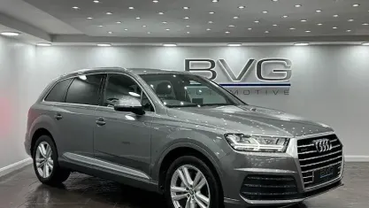 Used Audi Q7 S-Line 218 HP (160 kW) 2017 Grey SUV