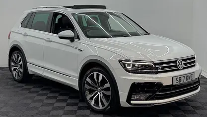 Used VW Tiguan R-line 150 HP (110 kW) 2017 White SUV