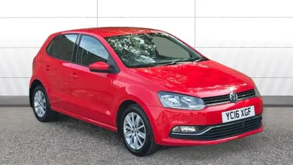 Używany VW Polo SE 75 KM (55 kW) 2015 Czerwony Hatchback