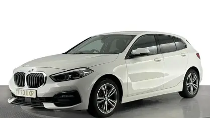 Used BMW 118 Sport Line 150 HP (110 kW) 2020 White Hatchback