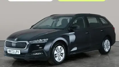 Used Skoda Octavia SE Technology 116 HP (85 kW) 2022 Black Estate