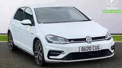 White Used 2020 VW Golf VII R-line Edition Hatchback | £19,999 (Fair price)