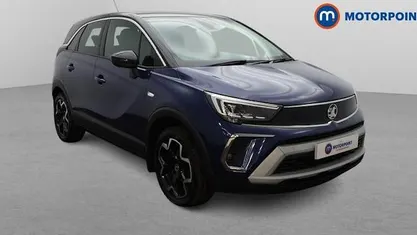 Used Vauxhall Crossland Edition 131 HP (96 kW) 2021 Blue SUV