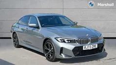 Skyscraper grey metallic Used 2024 BMW 320 M Sport Sedan | £30,549 (Fair price)