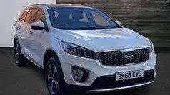 White Used 2016 Kia Sorento 3 SUV | £13,999 (Fair price)