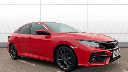 Used Honda Civic SR 126 HP (92 kW) 2021 Red Hatchback