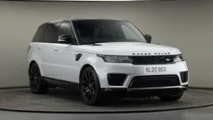 Exterior paint yulong white Used 2020 Land Rover Range Rover Sport HSE SUV | £31,650 (Fair price)