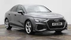 Grey Used 2021 Audi A3 S-Line Sedan | £19,452 (Fair price)