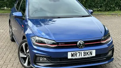 Used VW Polo GTI 207 HP (152 kW) 2020 Blue Hatchback
