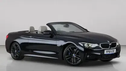 Used BMW 430 Cabriolet M Sport 258 HP (189 kW) 2018 Black Cabriolet