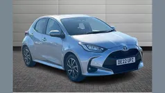 Silver Used 2022 Toyota Yaris Hybrid Design Hatchback | £16,550 (Fair price)