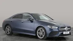 Blue Used 2022 Mercedes CLA250 AMG line Sedan | £26,461 (Fair price)
