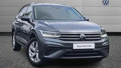 Grey Used 2022 VW Tiguan Allspace Life SUV | £23,340 (Fair price)