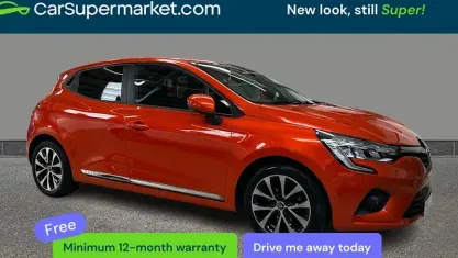 Usado Renault Clio V Iconic 101 CV (74 kW) 2020 Naranja Utilitario
