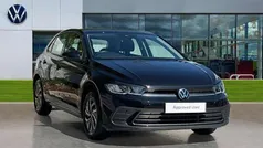 Deep black pearlescent Used 2024 VW Polo Life Hatchback | £19,168 (Fair price)