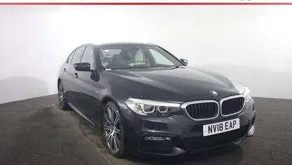 Used BMW 520 M Sport 190 HP (139 kW) 2018 Black Sedan