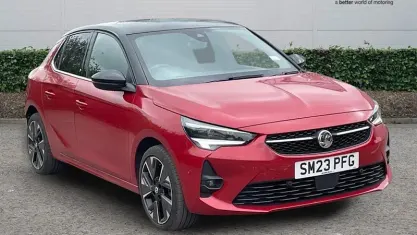 Used Vauxhall Corsa-e Ultimate 100 kW (136 HP) 2023 Red Hatchback