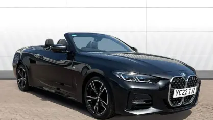 Used BMW 420 Cabriolet M Sport 184 HP (135 kW) 2022 Black Cabriolet
