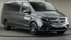 Grey Used 2023 Mercedes V220 AMG line MPV | £58,800 (Fair price)