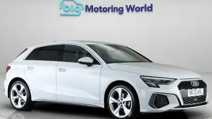 Used Audi A3 Sportback S-Line 110 HP (80 kW) 2022 White Hatchback