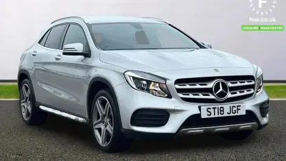 Used Mercedes GLA220 AMG line 177 HP (130 kW) 2018 Silver SUV