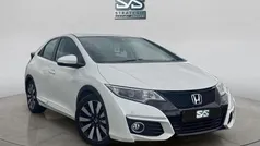 White Used 2015 Honda Civic SE Plus Hatchback | £8,990 (Fair price)