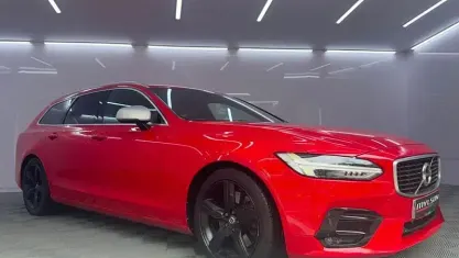 Used Volvo V90 R-Design Pro 235 HP (172 kW) 2018 Red Estate