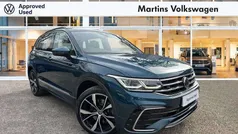 Blue Used 2021 VW Tiguan R-line SUV | £25,495 (Fair price)