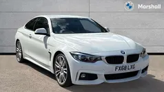 White Used 2018 BMW 420 M Sport Coupe | £13,590 (Fair price)