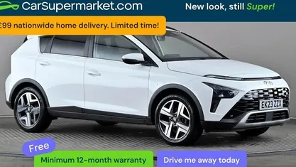 Used Hyundai Bayon Premium 101 HP (74 kW) 2023 White SUV