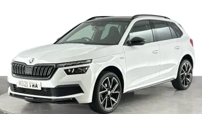 Used Skoda Kamiq Monte Carlo 150 HP (110 kW) 2021 White SUV