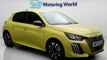 Used Peugeot 208 Allure 101 HP (74 kW) 2024 Yellow Hatchback