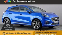 Blue Used 2024 Ford Puma ST-Line Hatchback | £18,697 (Fair price)