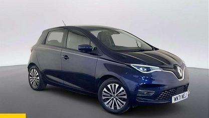 Usado Renault Zoe Riviera 100 kW (136 HP) 2021 Azul Citadino