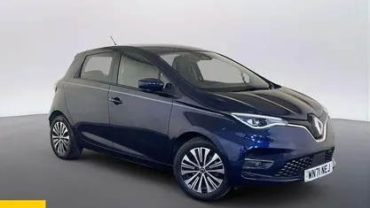 Used Renault Zoe Riviera 100 kW (136 HP) 2021 Blue Hatchback