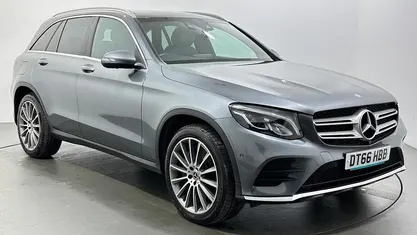 Used Mercedes GLC250 AMG line 204 HP (150 kW) 2017 Grey Estate
