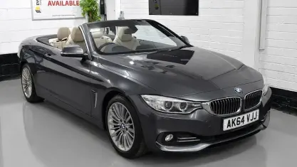 Used BMW 420 Luxury Line 184 HP (135 kW) 2014 Grey Cabriolet